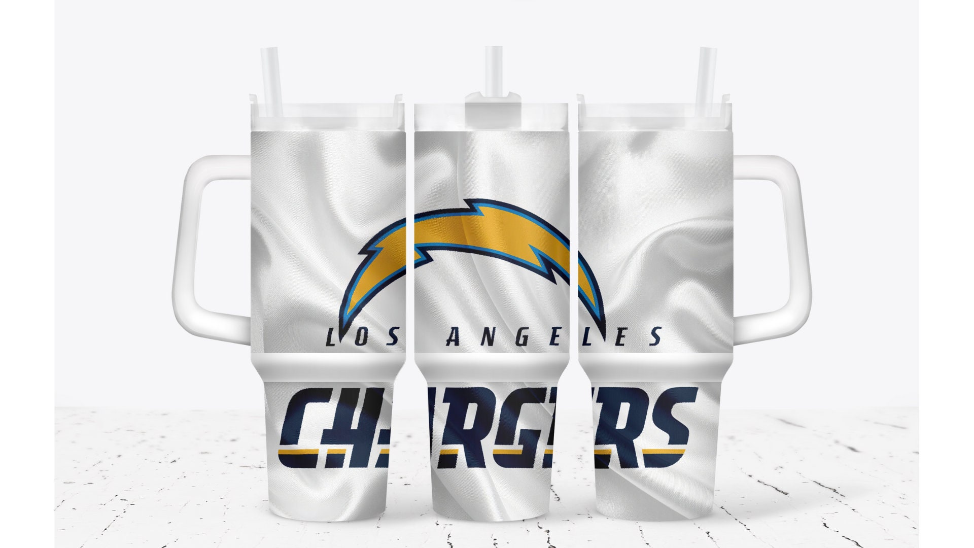 Los Angeles Chargers Football NFL Custom Stanley Cup 40 oz 30 oz Tumbler With HandleTVC2301930