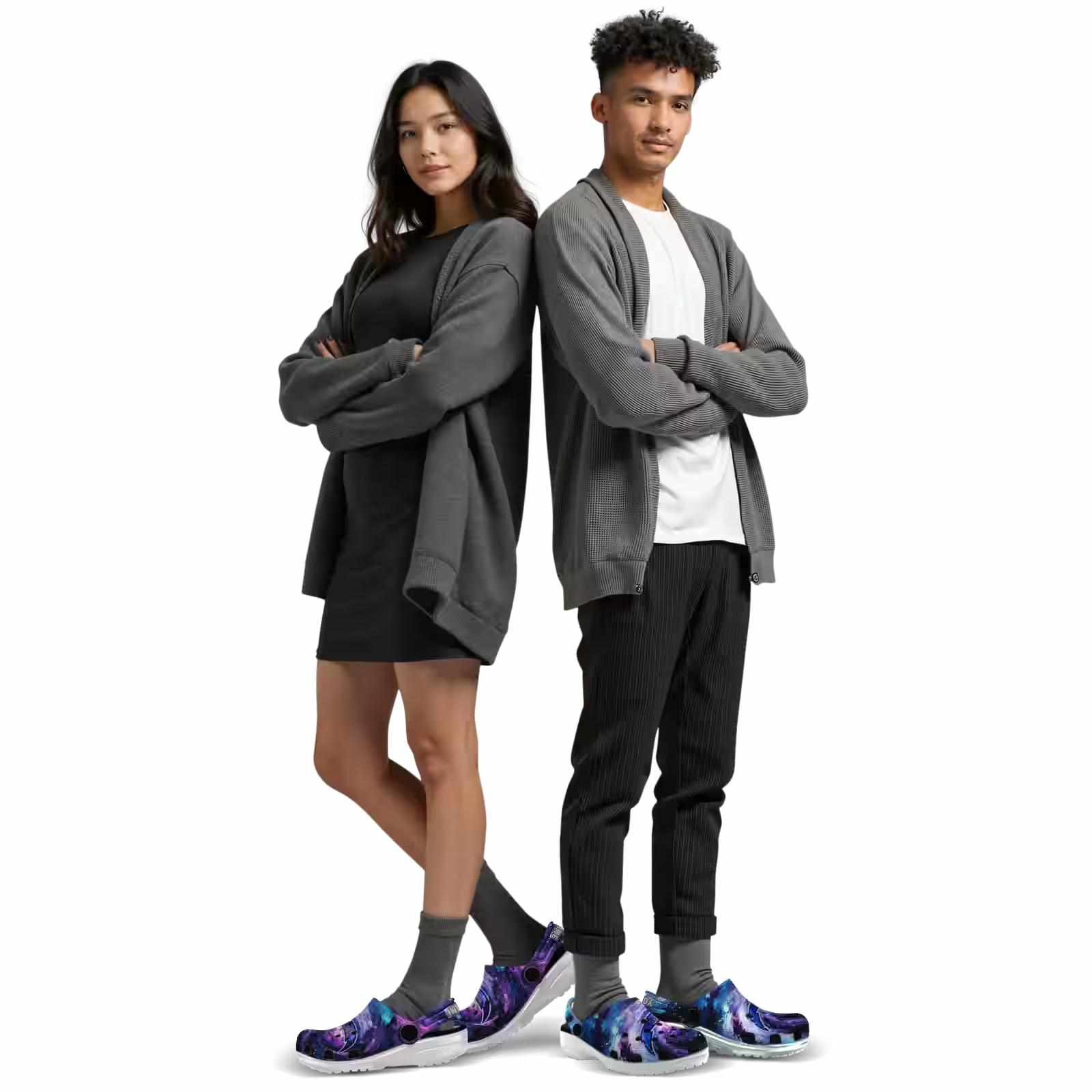 Los Angeles Chargers Galaxy Swirl ClogTVC1801932 - Image 7