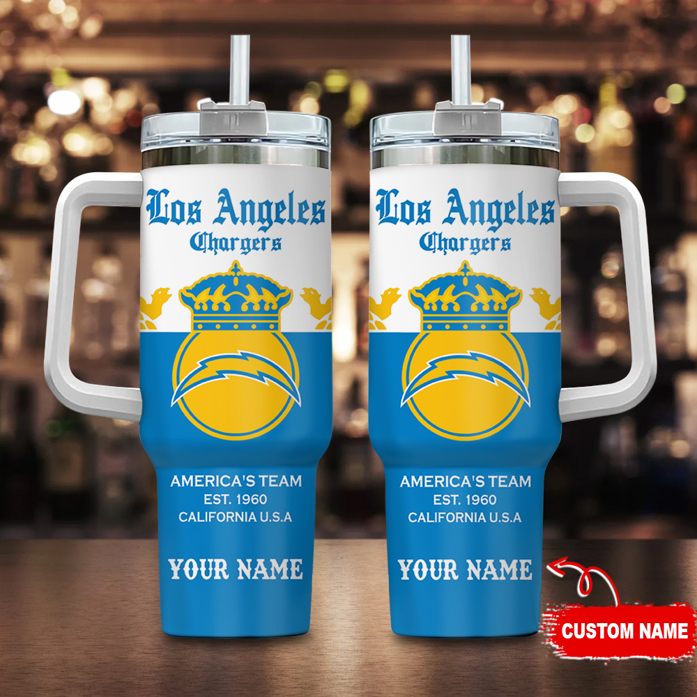 Los Angeles Chargers NFL Corona Extra Custom Stanley Cup 40 oz 30 oz Tumbler With HandleTVC2301112