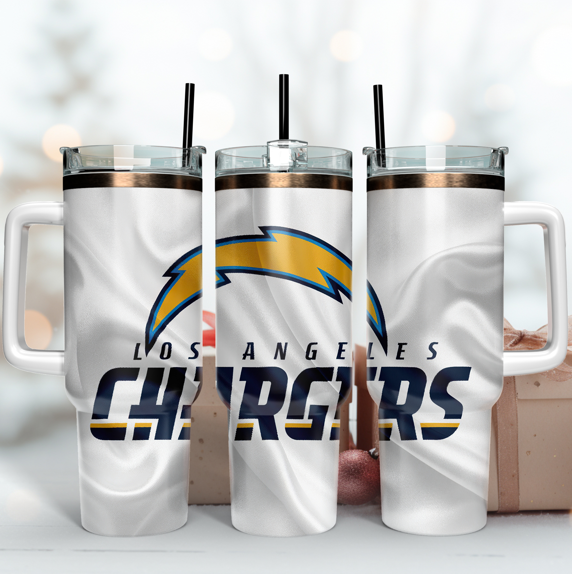 Los Angeles Chargers NFL Custom Stanley Cup 40 oz 30 oz Tumbler With HandleTVC2301166
