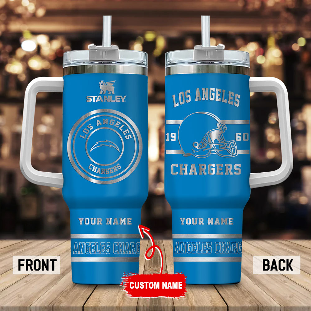 Los Angeles Chargers NFL Custom Stanley Cup 40 oz 30 oz Tumbler With HandleTVC230154