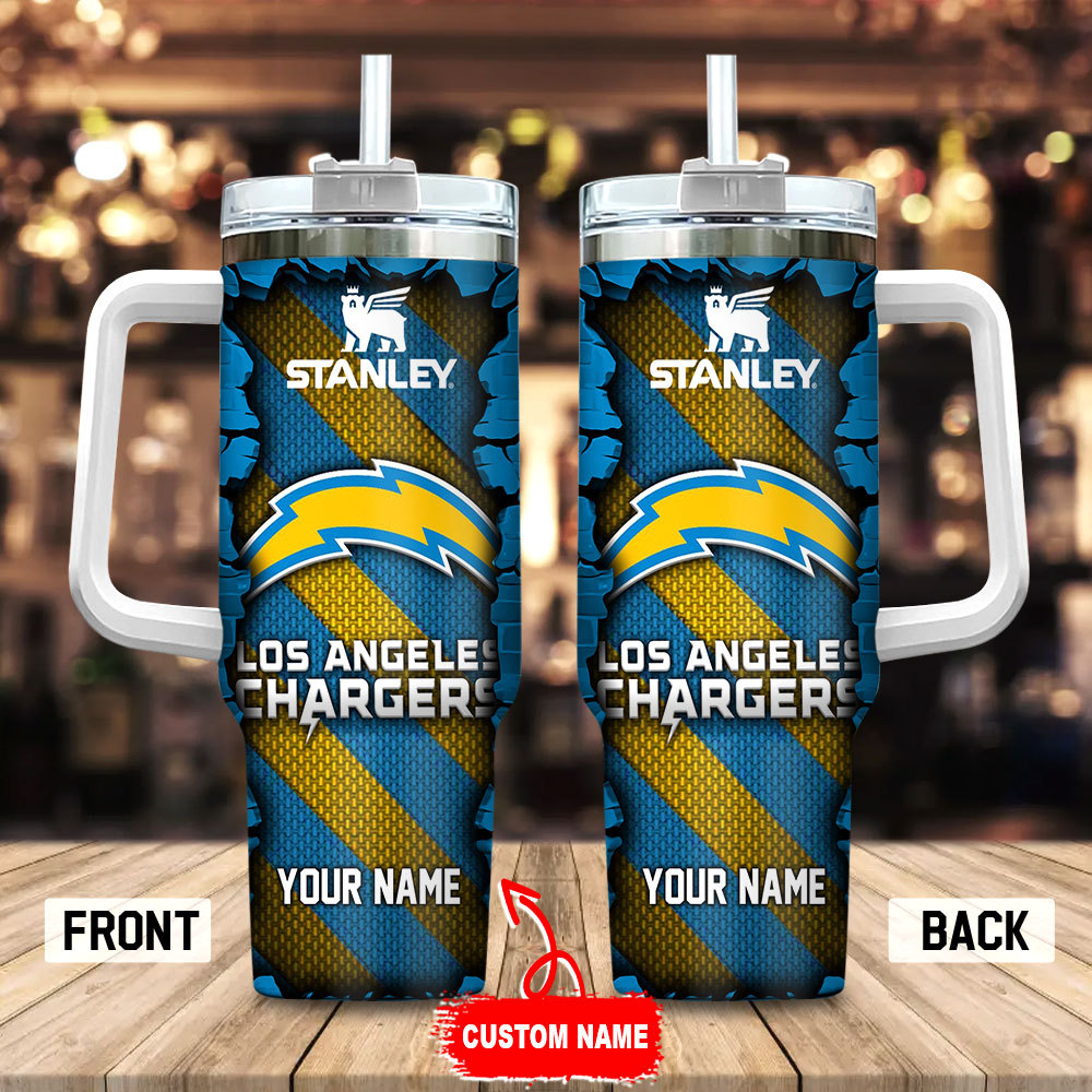 Los Angeles Chargers NFL Custom Stanley Cup 40 oz 30 oz Tumbler With HandleTVC230156