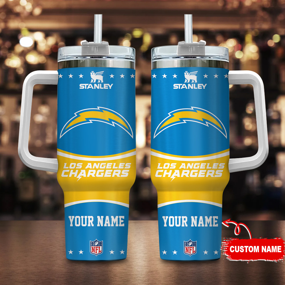 Los Angeles Chargers NFL Custom Stanley Cup 40 oz 30 oz Tumbler With HandleTVC230172