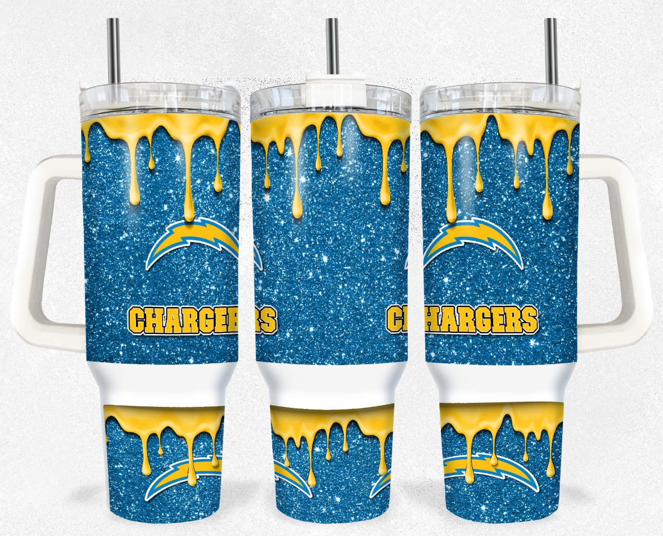 Los Angeles Chargers NFL Custom Stanley Cup 40 oz 30 oz Tumbler With HandleTVC230190