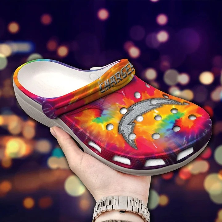 Los Angeles Chargers NFL Sport Crocs Crocband Clogs Shoes Comfortable For Men Women and Kids