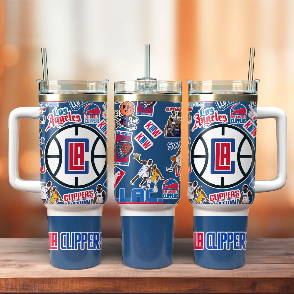 Los Angeles Clippers Basketball team NBA Sport Custom Stanley Cup 40 oz 30 oz Tumbler With HandleTVC2301303