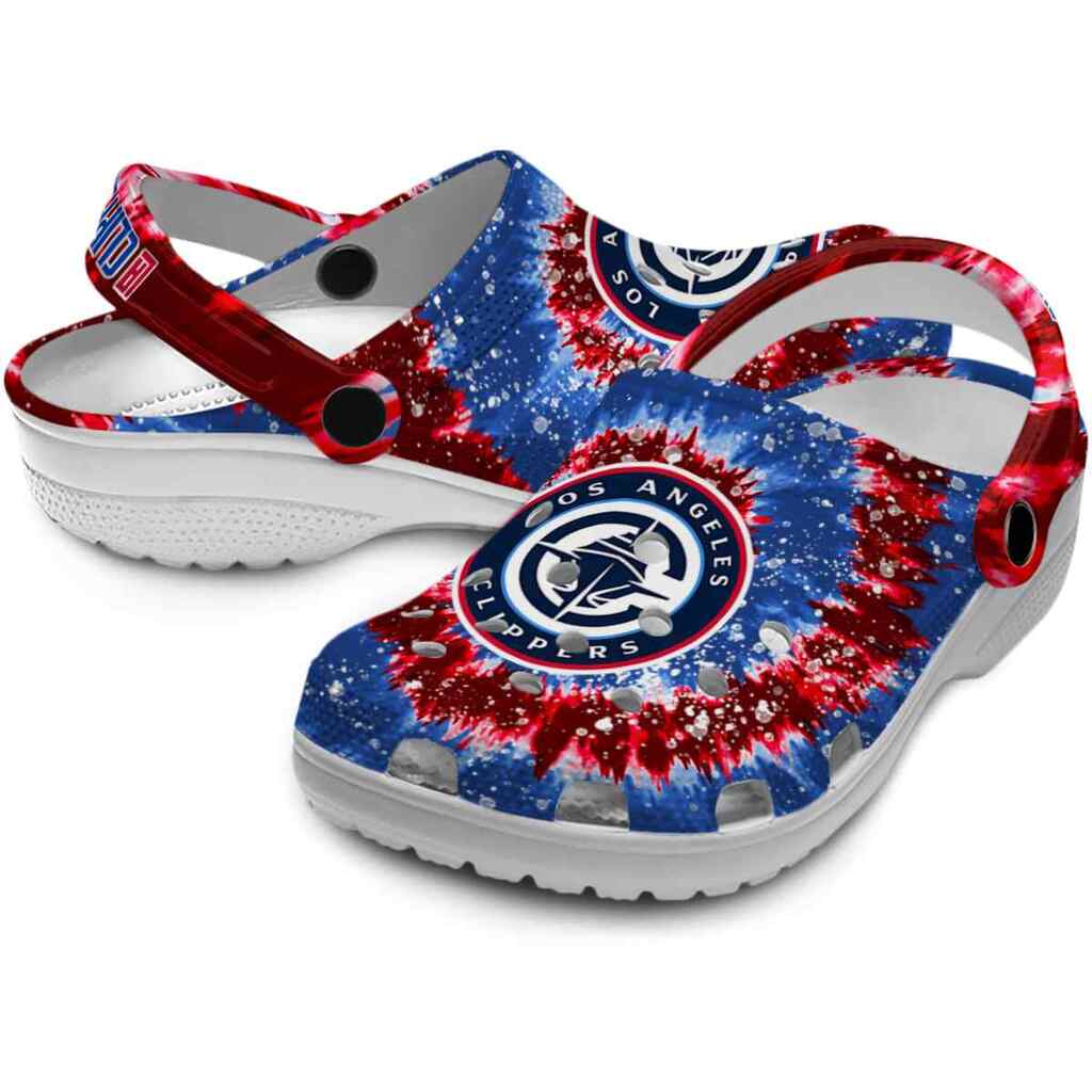 Los Angeles Clippers Radiant Burst Effect ClogTVC1801707 - Image 3