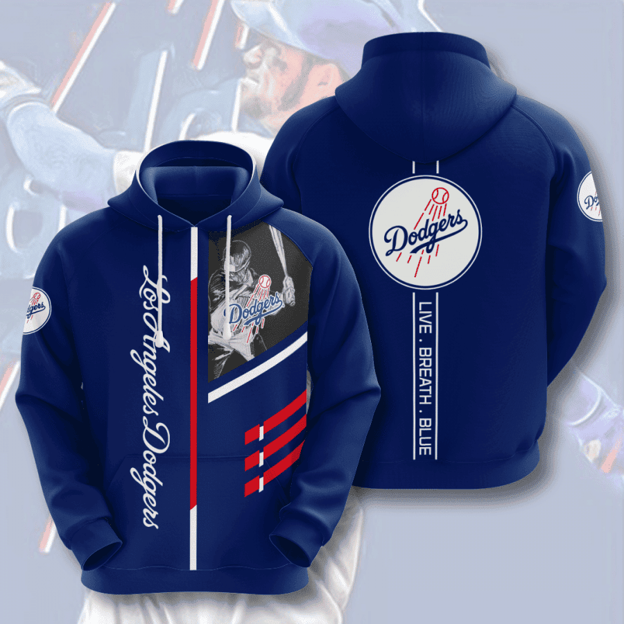 Los Angeles Dodgers 3D All Over Print Hoodie, Zip Hoodie