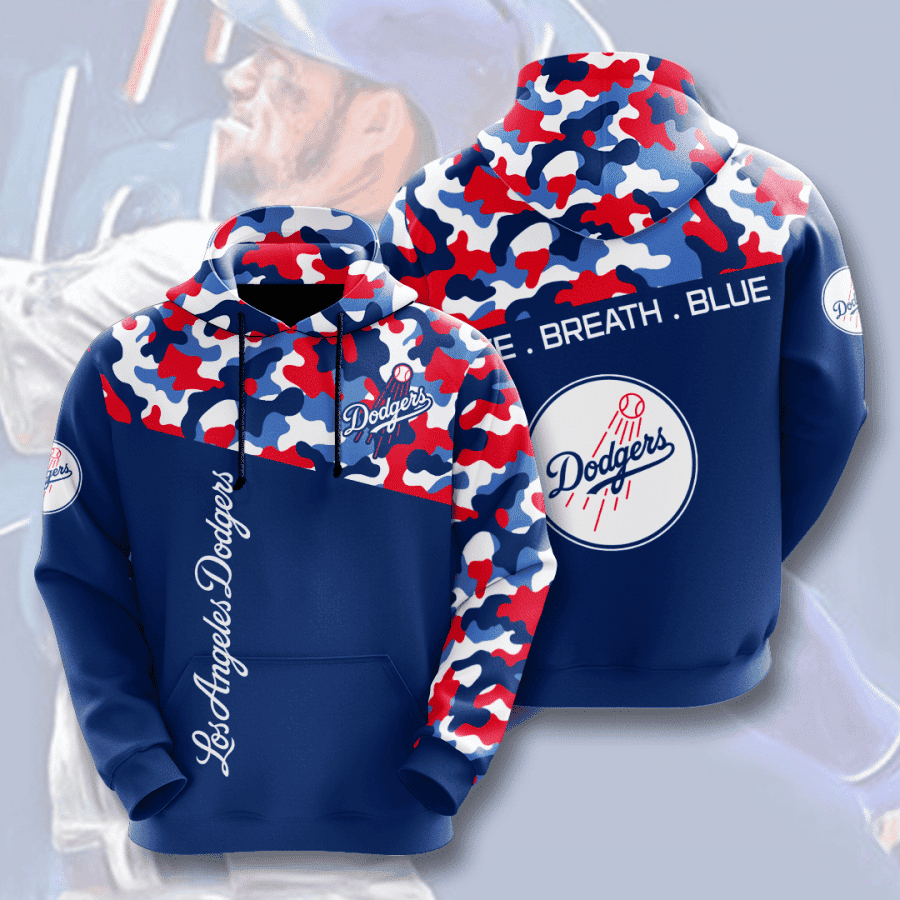 Los Angeles Dodgers 3D All Over Print Hoodie, Zip Hoodie