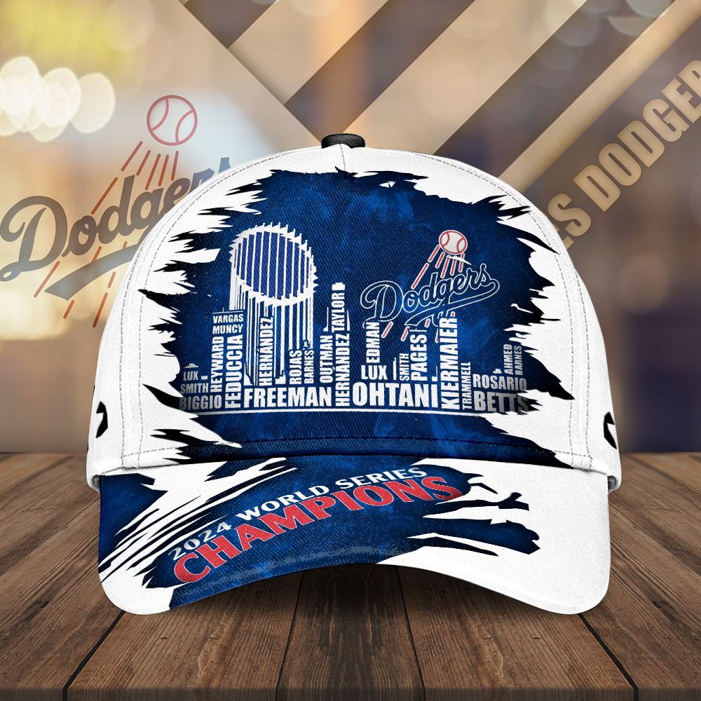 Los Angeles Dodgers Mlb Personalized Cap For Fan Baseball Cap Classic Hat