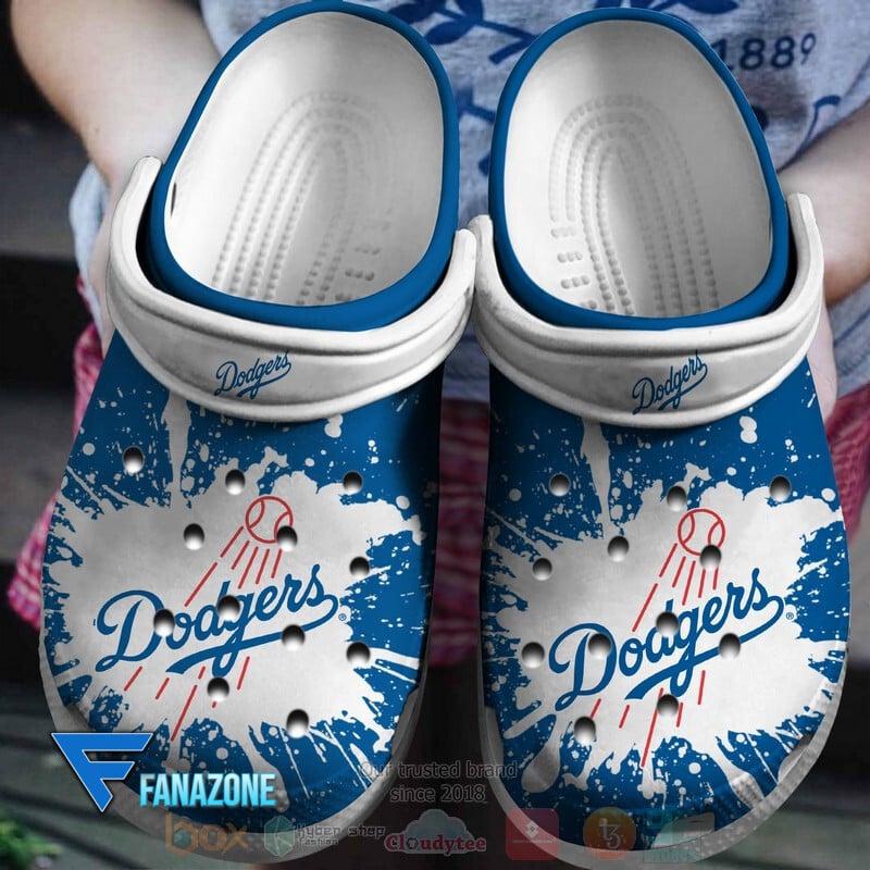 Los Angeles Dodgers MLB Sport Crocs Clogs Crocband Shoes Comfortable For Men Women and Kids