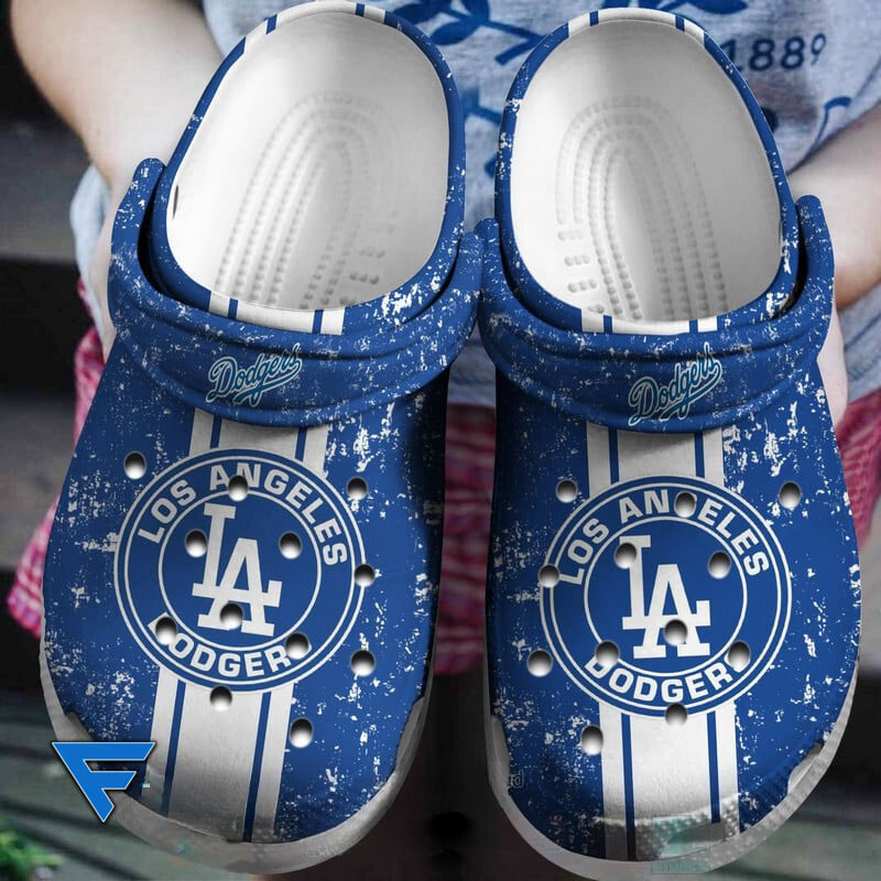 Los Angeles Dodgers MLB Sport Crocs Clogs Crocband Shoes Comfortable For Men Women and Kids