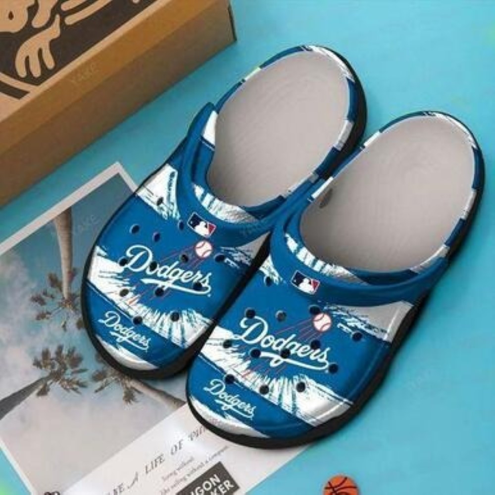 Los Angeles Dodgers MLB Sport Crocs Crocband Clogs Shoes Comfortable For Men Women and Kids