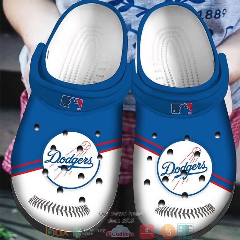 Los Angeles Dodgers MLB Sport Crocs Crocband Clogs Shoes Comfortable For Men Women and Kids