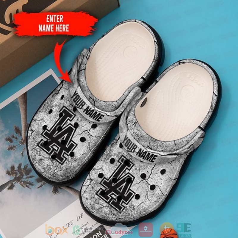 Los Angeles Dodgers MLB Sport Crocs Crocband Clogs Shoes Comfortable For Men Women and Kids