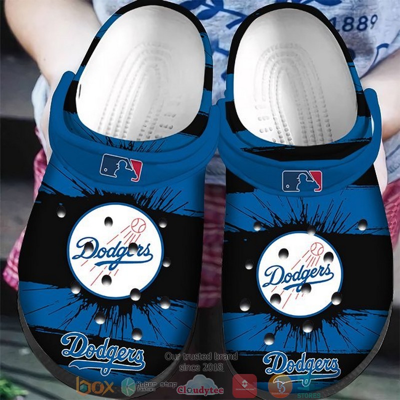 Los Angeles Dodgers MLB Sport Crocs Crocband Clogs Shoes Comfortable For Men Women and Kids