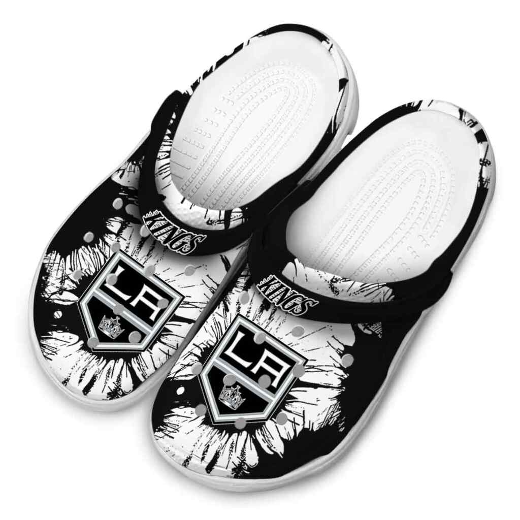 Los Angeles Kings Splatter Graphics ClogTVC1801878 - Image 4