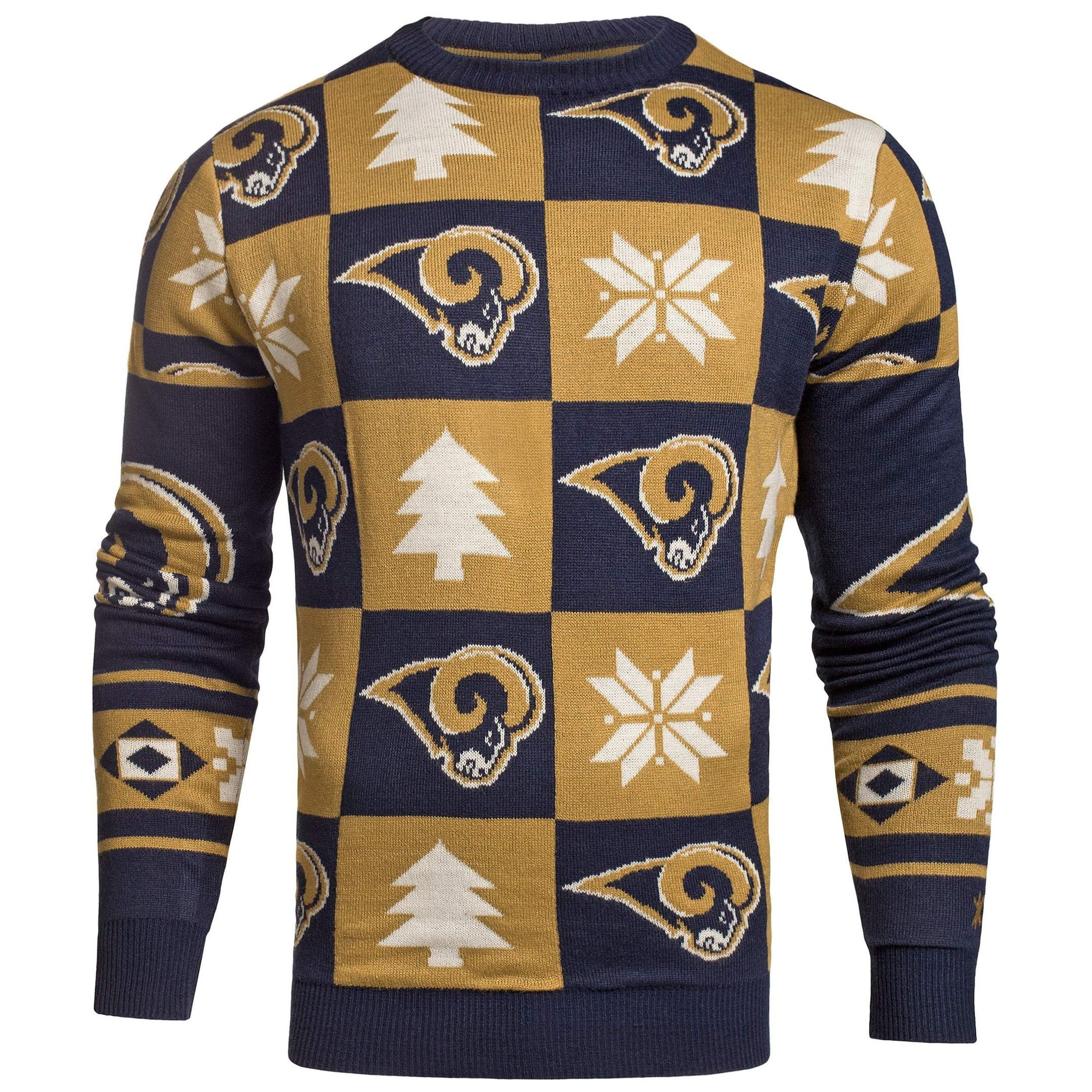 Los Angeles La Rams Ugly Christmas Sweater Adult 3D Funny Matching for family