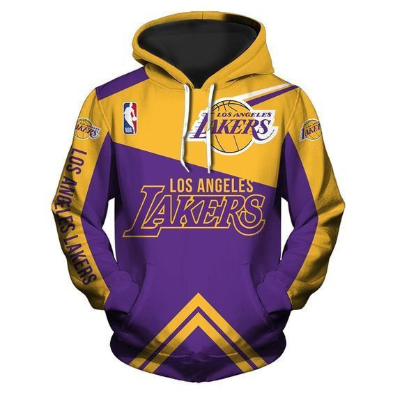 Los Angeles Lakers 3D All Over Print Hoodie, Zip Hoodie