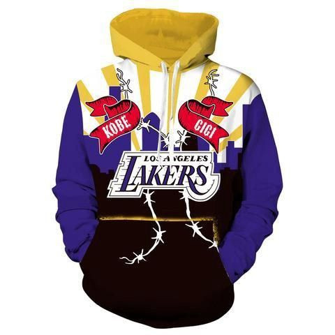 Los Angeles Lakers 3D All Over Print Hoodie, Zip Hoodie