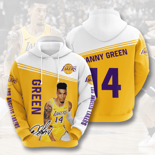 LOS ANGELES LAKERS Danny Green 3D All Over Print Hoodie, Zip Hoodie
