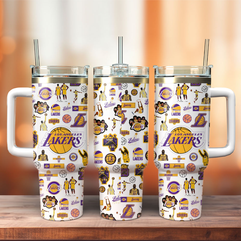 Los Angeles Lakers NBA Basketball Custom Stanley Cup 40 oz 30 oz Tumbler With HandleTVC2301343