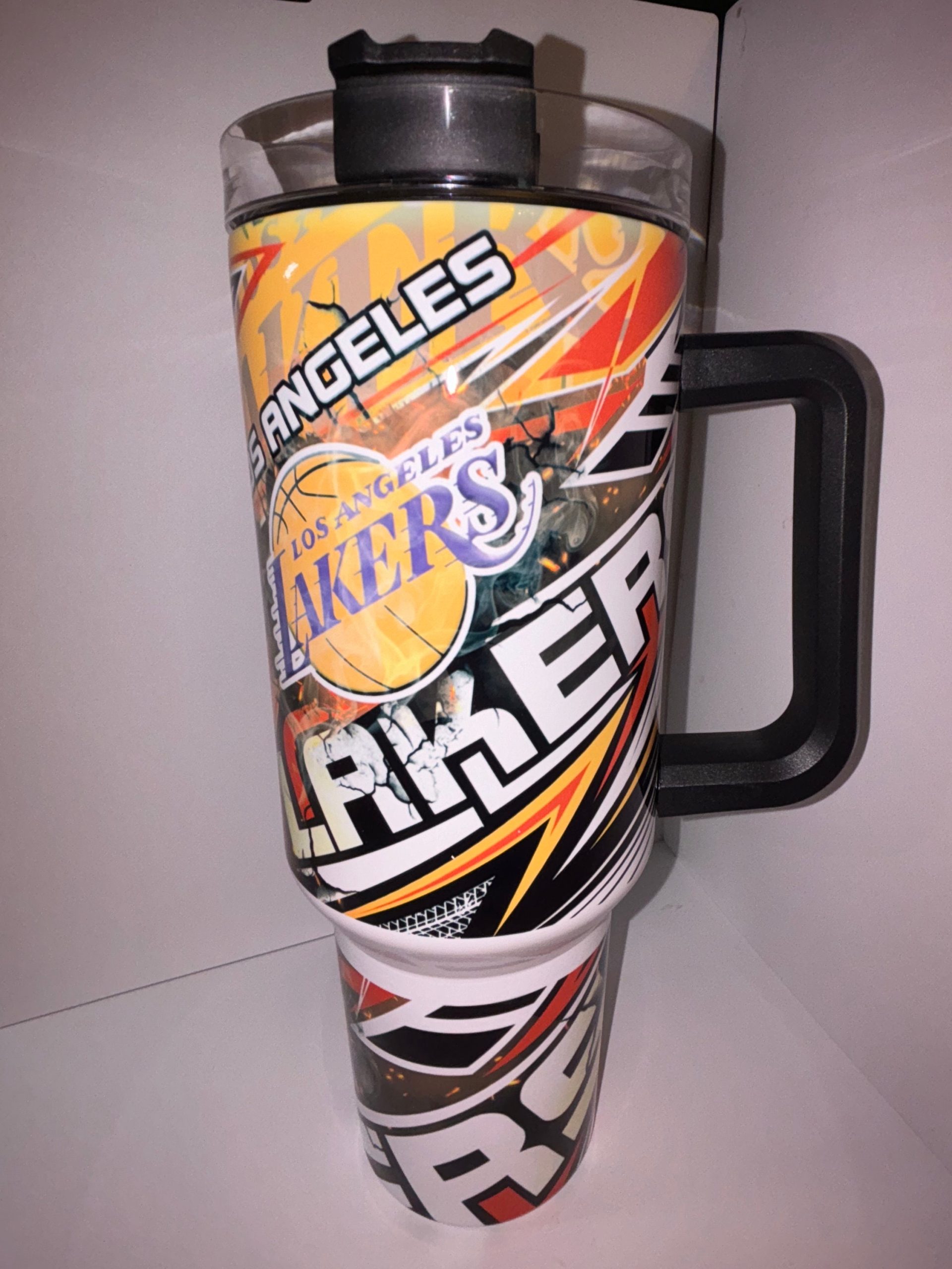 Los Angeles Lakers NBA Custom Stanley Cup 40 oz 30 oz Tumbler With HandleTVC2301909 - Image 2