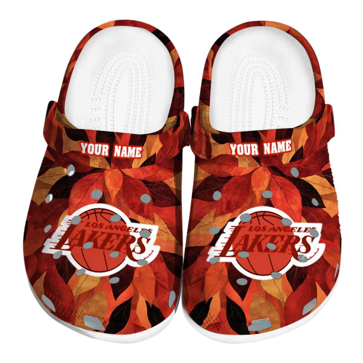 Los Angeles Lakers NBA Sport Crocs Crocband Clogs Shoes Comfortable For Men Women and Kids