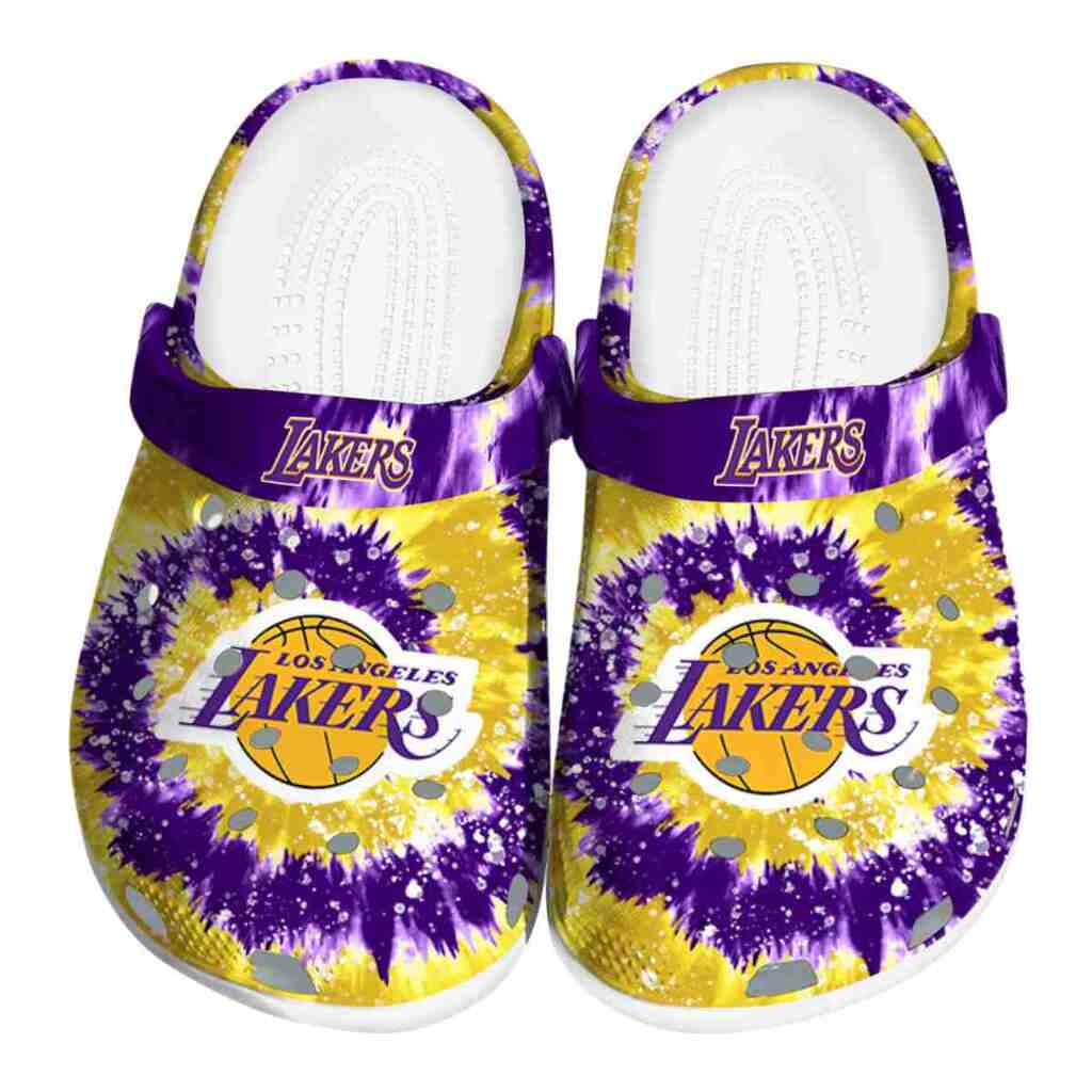 Los Angeles Lakers Radiant Burst Effect ClogTVC1801919