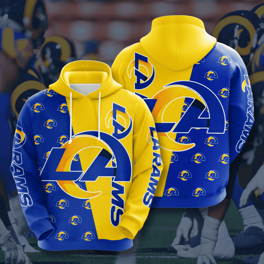 Los Angeles Rams 3D All Over Print Hoodie, Zip Hoodie