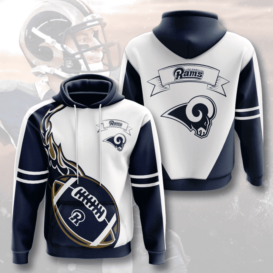 Los Angeles Rams 3D All Over Print Hoodie, Zip Hoodie
