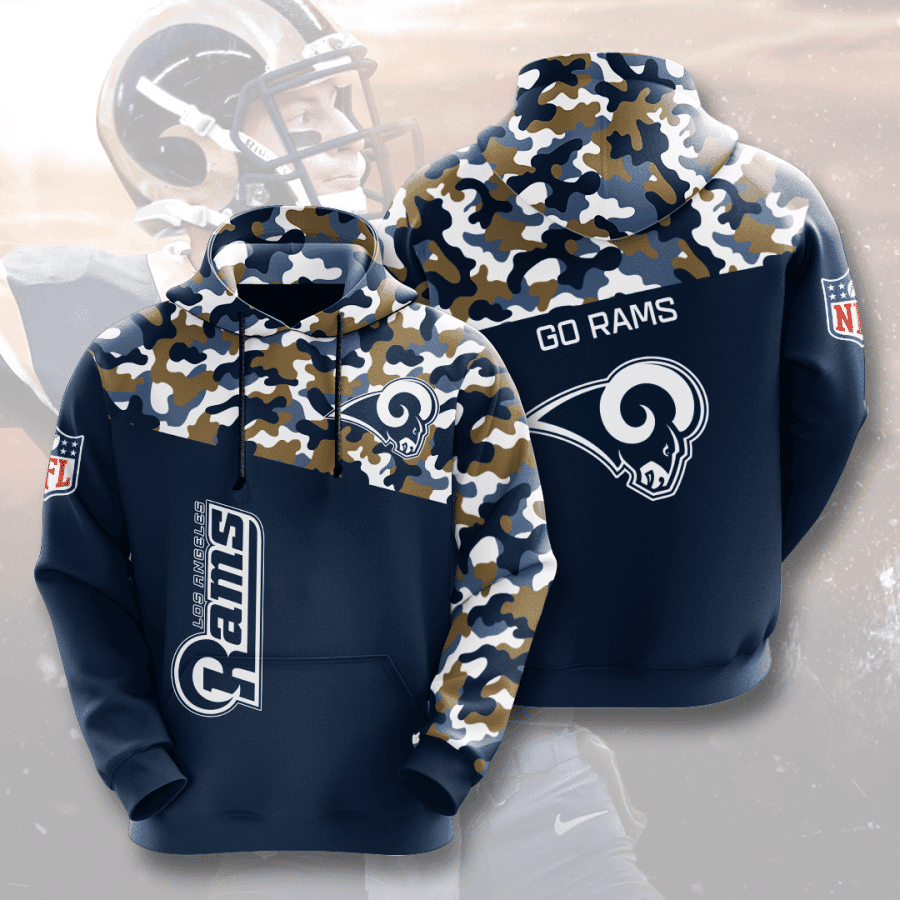 Los Angeles Rams 3D All Over Print Hoodie, Zip Hoodie