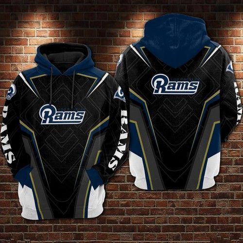 Los Angeles Rams 3D All Over Print Hoodie, Zip Hoodie