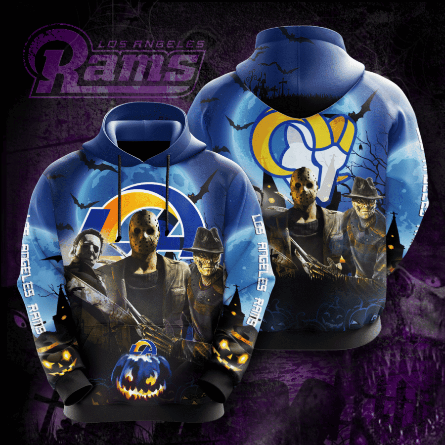 Los Angeles Rams 3D All Over Print Hoodie, Zip Hoodie
