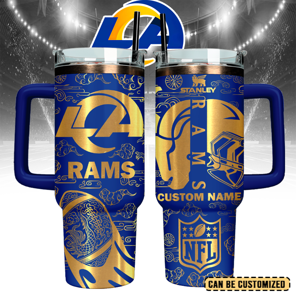 Los Angeles Rams Custom Stanley Cup 40 oz 30 oz Tumbler With HandleTVC2301108
