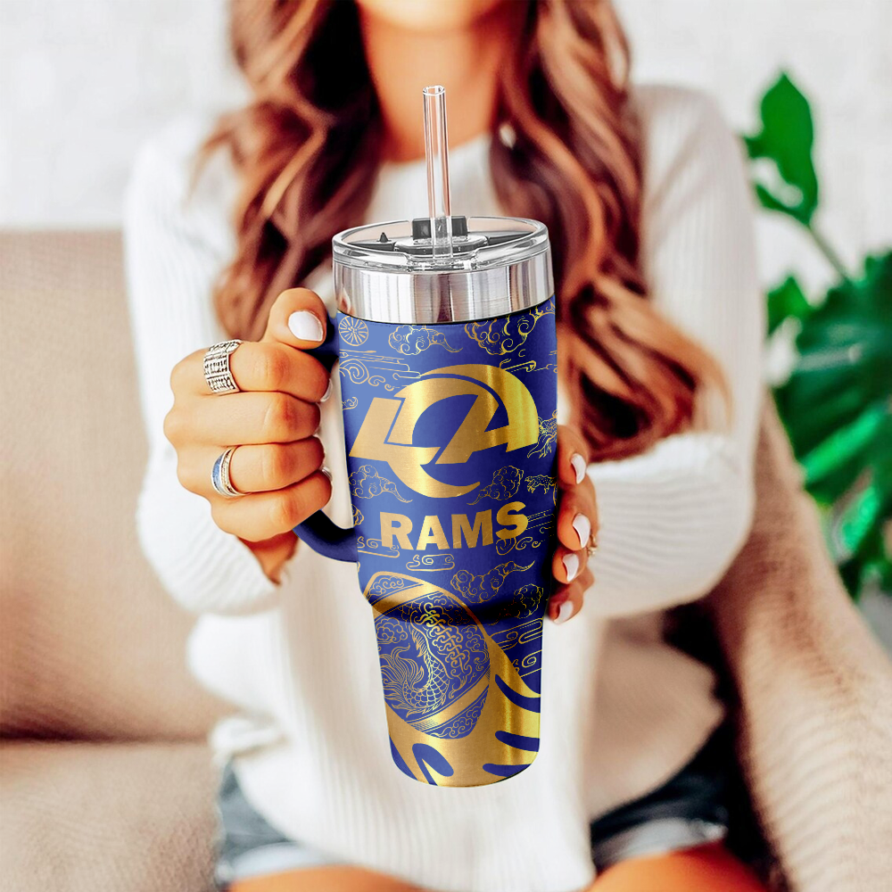 Los Angeles Rams Custom Stanley Cup 40 oz 30 oz Tumbler With HandleTVC2301108 - Image 5