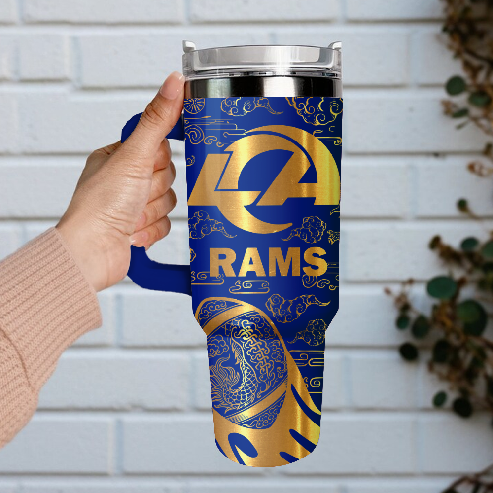 Los Angeles Rams Custom Stanley Cup 40 oz 30 oz Tumbler With HandleTVC2301108 - Image 4