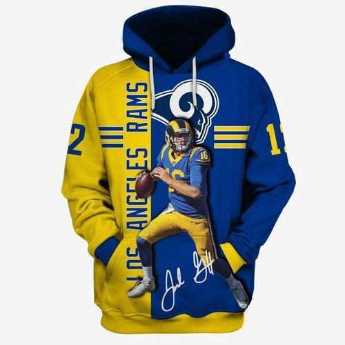 Los Angeles Rams Ncaa Football 3D All Over Print Hoodie, Zip Hoodie