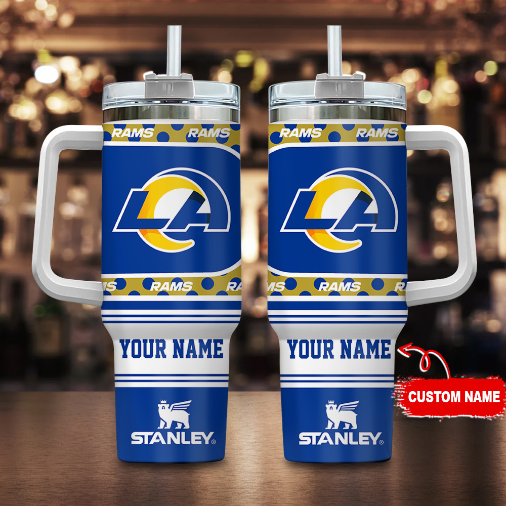 Los Angeles Rams NFL Custom Stanley Cup 40 oz 30 oz Tumbler With HandleTVC2301124