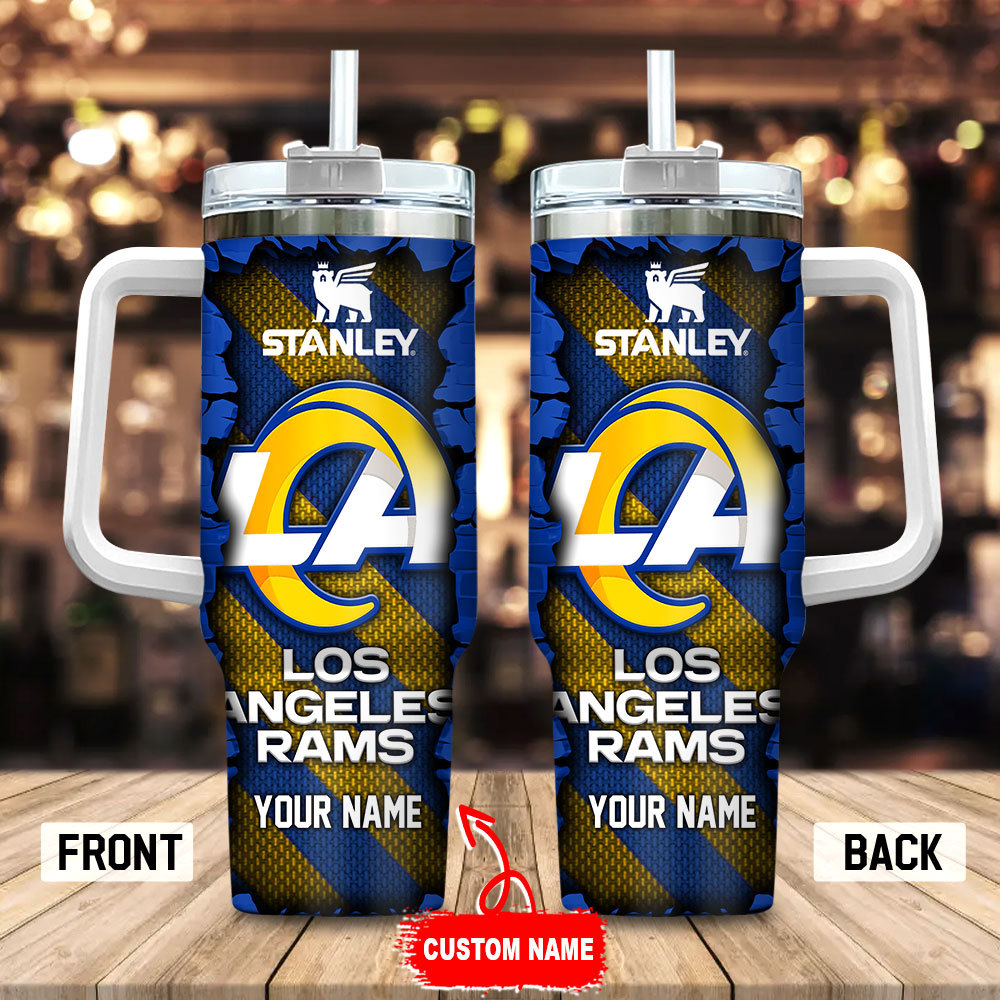 Los Angeles Rams NFL Custom Stanley Cup 40 oz 30 oz Tumbler With HandleTVC230156