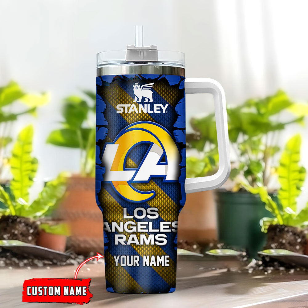 Los Angeles Rams NFL Custom Stanley Cup 40 oz 30 oz Tumbler With HandleTVC230156 - Image 2