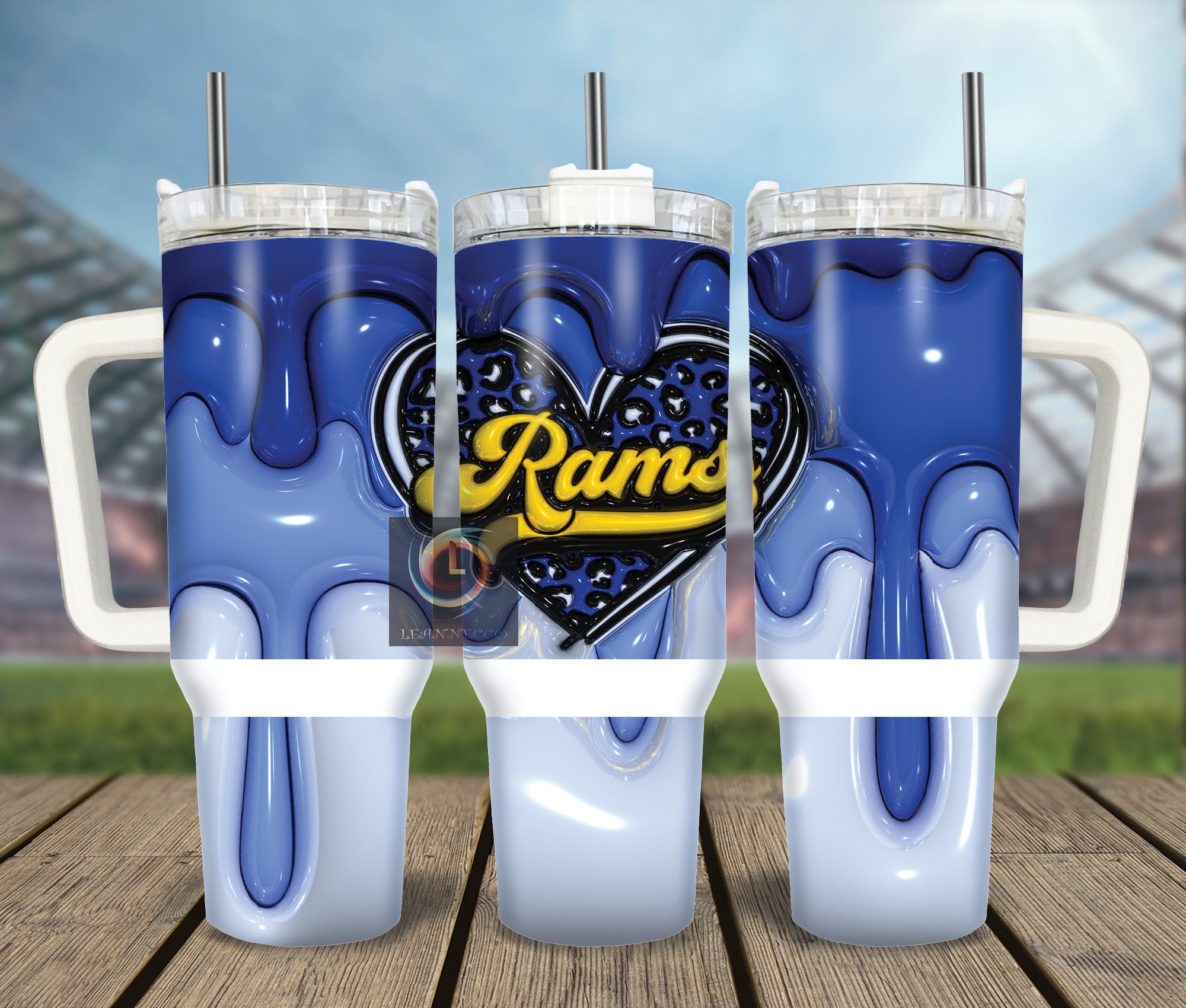 Los Angeles Rams NFL Custom Stanley Cup 40 oz 30 oz Tumbler With HandleTVC2301995