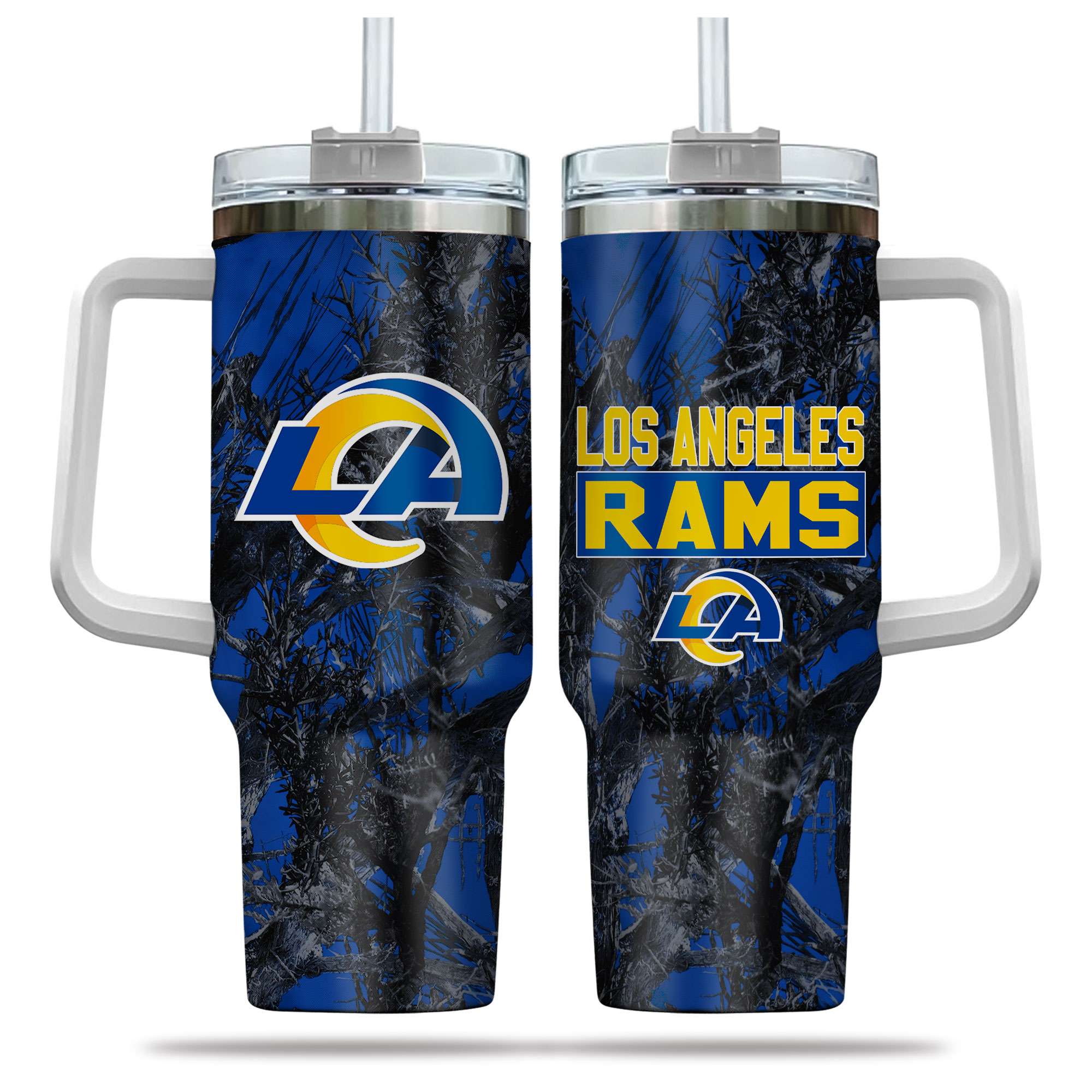 Los Angeles Rams NFL Hunting Custom Stanley Cup 40 oz 30 oz Tumbler With HandleTVC230182