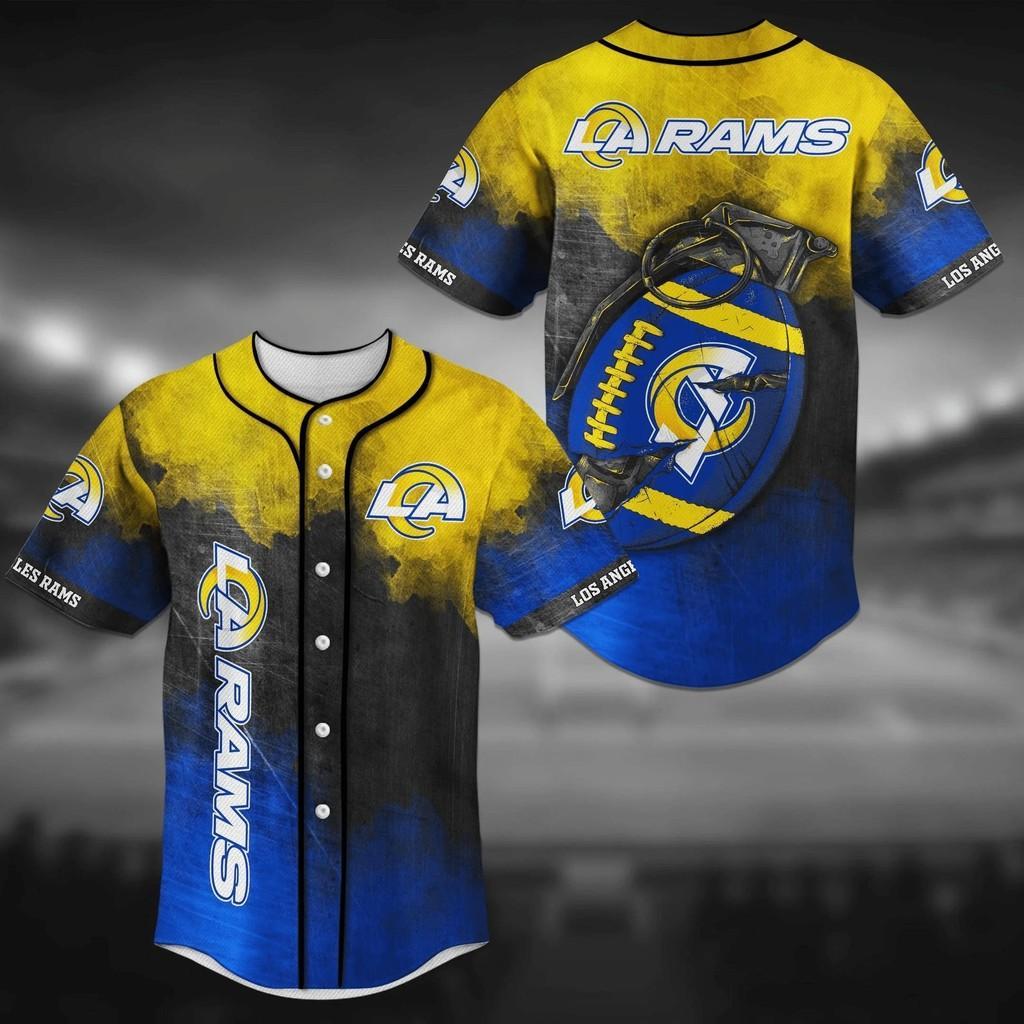 Los Angeles Rams NLF Baseball Jersey Shirt