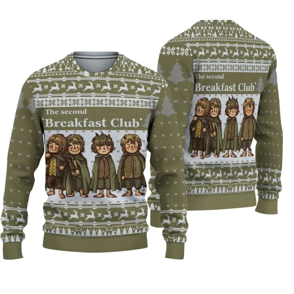 LOTR Christmas Ugly 3D Sweater