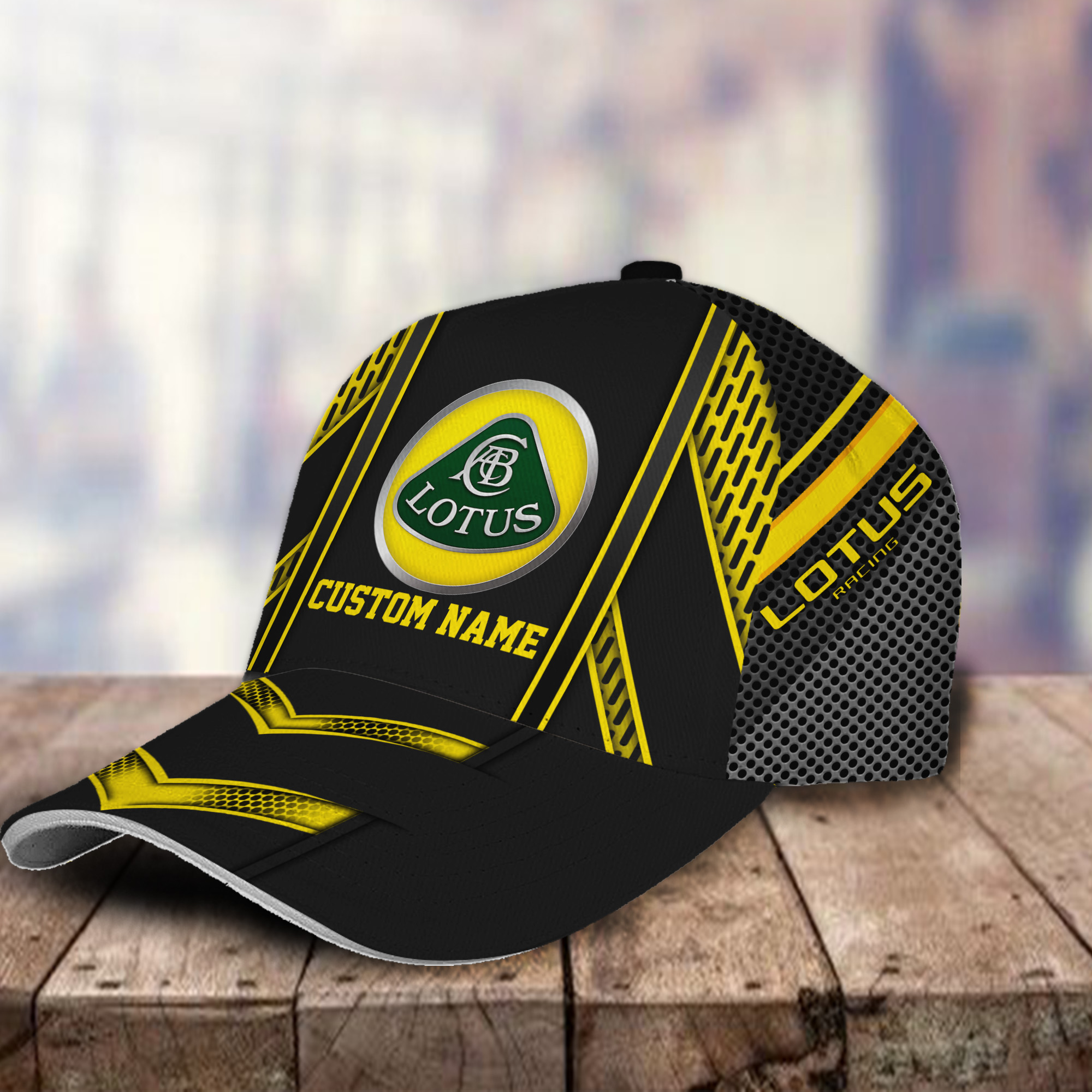 Lotus Cars 3D Classic Cap Hat Personalized Name For Men Women Trucker Hats Custom Hats Gifts For Men & Women