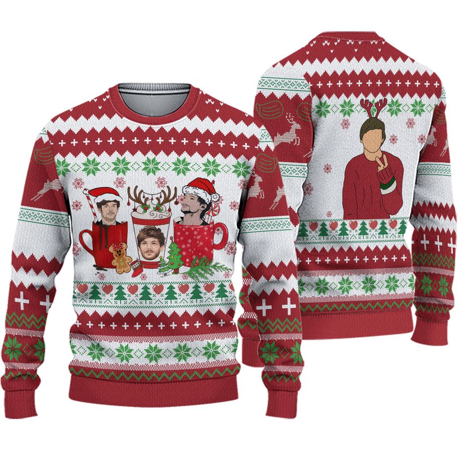 Louis Tomlinson Christmas Ugly Sweater