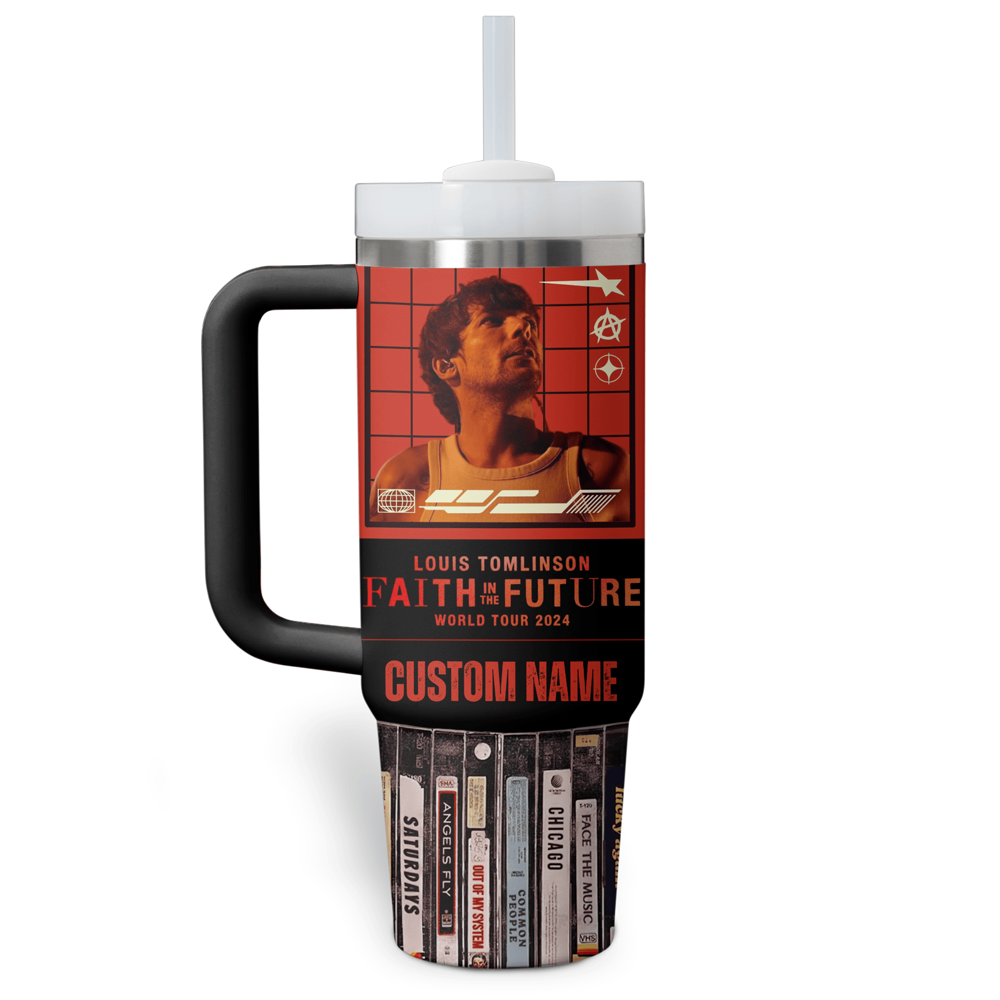 Louis Tomlinson Music Custom Stanley Cup 40 oz 30 oz Tumbler With HandleTVC2301524 - Image 2