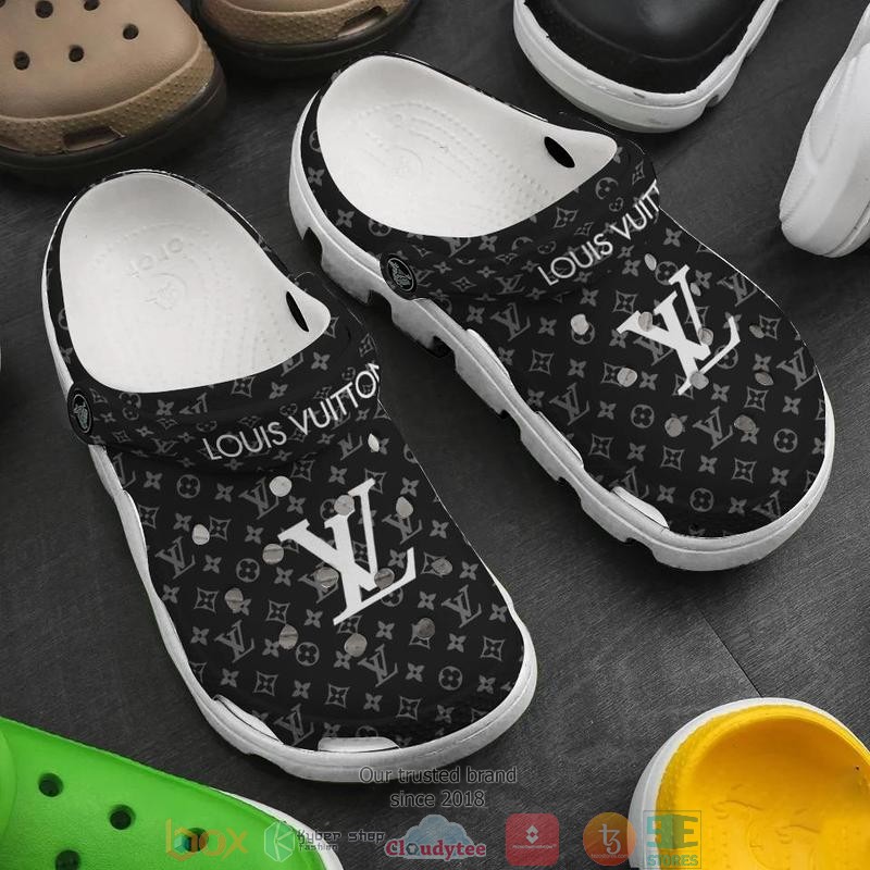 Louis Vuitton Brand Crocs Crocband Clogs Shoes Comfortable For Men Women and Kids