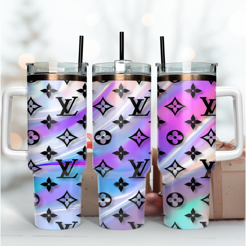 Louis Vuitton LV Wave Pattern 3D Custom Stanley Cup 40 oz 30 oz Tumbler With HandleTVC2301168